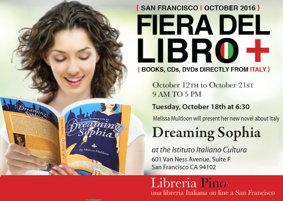 fiera-del-libro-san-francisco-Melissa-Muldoon-Presents-Dreaming-Sophia-Italian-Culture-Week-Libreria-Pino
