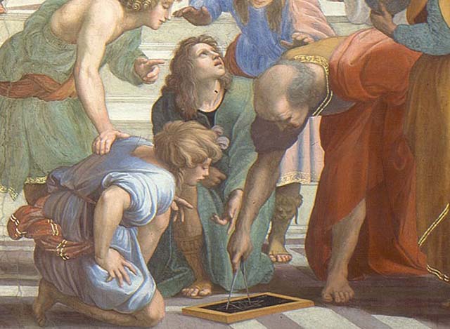Raphael-raffaello-sanzio-School-Athens-Pope-Julius-rivalry-Michelangelo