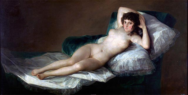 goya-maja-clothed-nude-spanish-court-painter